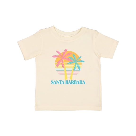 Inktastic Santa Barbara California Girls Baby T-Shirt
