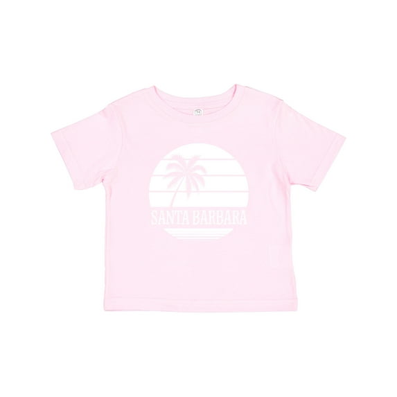 Inktastic Santa Barbara California Palm Tree Boys or Girls Baby T-Shirt