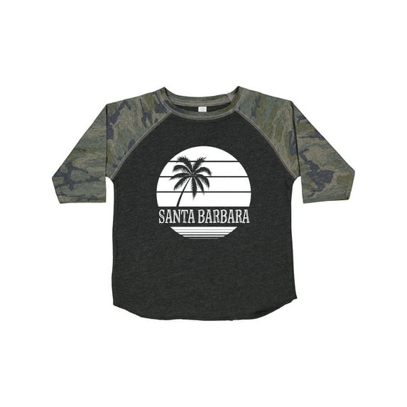 Inktastic Santa Barbara California Palm Tree Boys or Girls Toddler T-Shirt