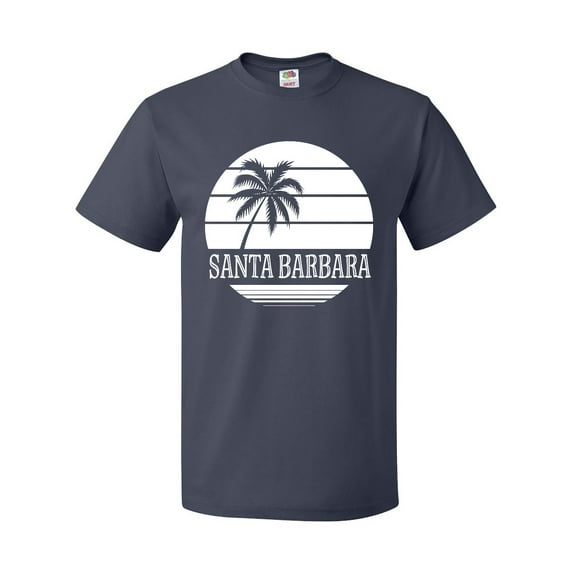 Inktastic Santa Barbara California Palm Tree T-Shirt
