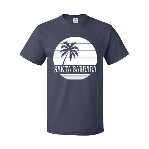 Inktastic Santa Barbara California Palm Tree T-Shirt