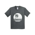 thumbnail image 1 of Inktastic Santa Barbara California Palm Tree Youth T-Shirt, 1 of 5