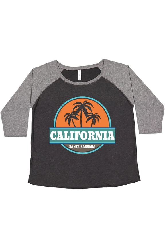 Santa Barbara California Women's Plus Size T-Shirt