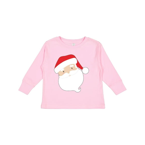 Inktastic Santa Claus Boys or Girls Long Sleeve Toddler T-Shirt