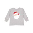 thumbnail image 1 of Inktastic Santa Claus Boys or Girls Long Sleeve Toddler T-Shirt, 1 of 5