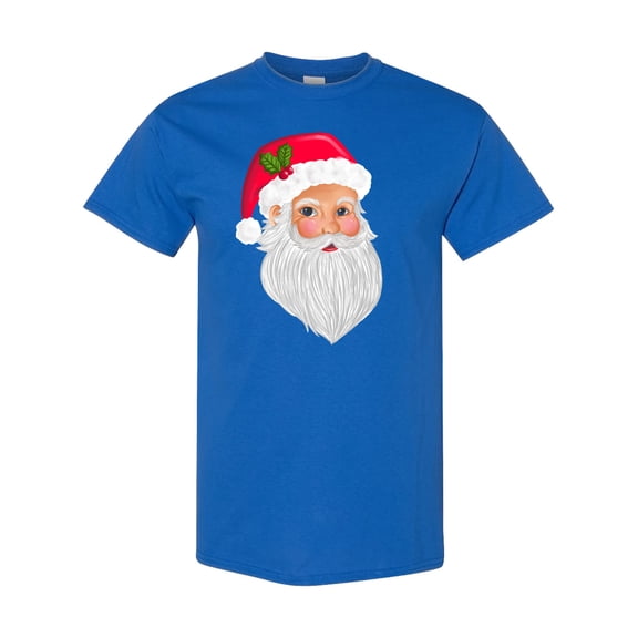 Inktastic Santa Claus Head Illustration T-Shirt