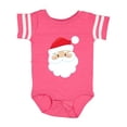 thumbnail image 1 of Inktastic Santa Claus, Smiling Santa, Red Hat, White Beard Boys or Girls Baby Bodysuit, 1 of 5