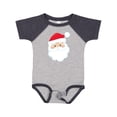 thumbnail image 1 of Inktastic Santa Claus, Smiling Santa, Red Hat, White Beard Boys or Girls Baby Bodysuit, 1 of 5