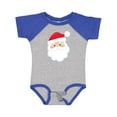 thumbnail image 1 of Inktastic Santa Claus, Smiling Santa, Red Hat, White Beard Boys or Girls Baby Bodysuit, 1 of 5