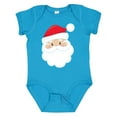 thumbnail image 1 of Inktastic Santa Claus, Smiling Santa, Red Hat, White Beard Boys or Girls Baby Bodysuit, 1 of 5