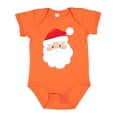 thumbnail image 1 of Inktastic Santa Claus, Smiling Santa, Red Hat, White Beard Boys or Girls Baby Bodysuit, 1 of 5