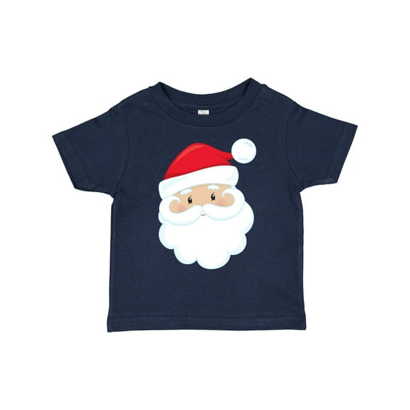 Inktastic Santa Claus, Smiling Santa, Santa Hat, Christmas Boys or Girls Toddler T-Shirt