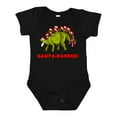 thumbnail image 1 of Inktastic Santa-Saurus Christmas Dinosaur Boys or Girls Baby Bodysuit, 1 of 5