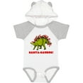 thumbnail image 1 of Inktastic Santa-Saurus Christmas Dinosaur Boys or Girls Baby Bodysuit, 1 of 5