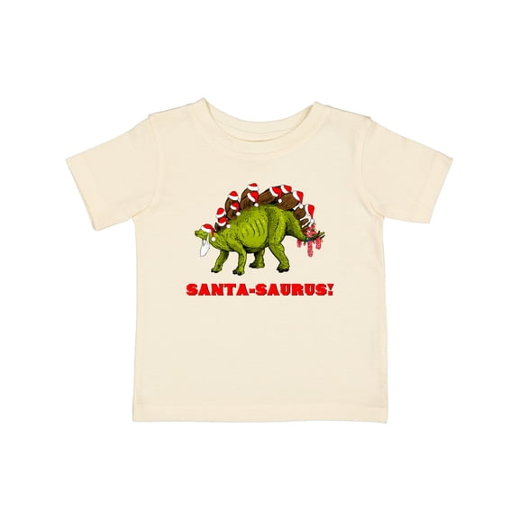 Inktastic Santa-Saurus Christmas Dinosaur Boys or Girls Baby T-Shirt