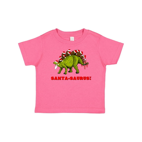 Inktastic Santa-Saurus Christmas Dinosaur Boys or Girls Baby T-Shirt