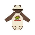 thumbnail image 1 of Inktastic Santa-Saurus Christmas Dinosaur Boys or Girls Long Sleeve Baby Bodysuit, 1 of 5