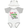 thumbnail image 1 of Inktastic Santa is Promoting Me to Big Brother Boys Baby Bodysuit, 1 of 5