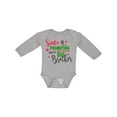 thumbnail image 1 of Inktastic Santa is Promoting Me to Big Brother Boys Long Sleeve Baby Bodysuit, 1 of 5