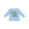 thumbnail image 1 of Inktastic Santa is Promoting Me to Big Brother Boys Long Sleeve Toddler T-Shirt, 1 of 5