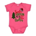 thumbnail image 1 of Inktastic Santa is Promoting Me to Big Brother Green Plaid Tree Boys Baby Bodysuit, 1 of 5