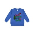 thumbnail image 1 of Inktastic Santa is Promoting Me to Big Brother Green Plaid Tree Toddler Sweatshirt, 1 of 4