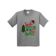 thumbnail image 1 of Inktastic Santa is Promoting Me to Big Brother Green Plaid Tree Youth T-Shirt, 1 of 5