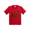 thumbnail image 1 of Inktastic Santa is Promoting Me to Big Brother Green Plaid Tree Youth T-Shirt, 1 of 5