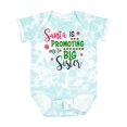 thumbnail image 1 of Inktastic Santa is Promoting Me to Big Sister Girls Baby Bodysuit, 1 of 5