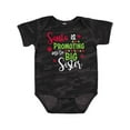 thumbnail image 1 of Inktastic Santa is Promoting Me to Big Sister Girls Baby Bodysuit, 1 of 5