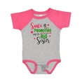 thumbnail image 1 of Inktastic Santa is Promoting Me to Big Sister Girls Baby Bodysuit, 1 of 5