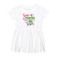thumbnail image 1 of Inktastic Santa is Promoting Me to Big Sister Girls Baby Dress, 1 of 5