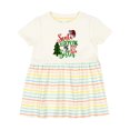 thumbnail image 1 of Inktastic Santa is Promoting Me to Big Sister Green Plaid Tree Girls Baby Dress, 1 of 5