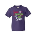 thumbnail image 1 of Inktastic Santa is Promoting Me to Big Sister Youth T-Shirt, 1 of 5