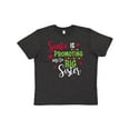 thumbnail image 1 of Inktastic Santa is Promoting Me to Big Sister Youth T-Shirt, 1 of 5