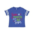 thumbnail image 1 of Inktastic Santa is promoting me to Big Sister Girls Toddler T-Shirt, 1 of 5