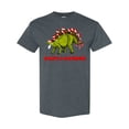 thumbnail image 1 of Inktastic Santa-saurus Christmas Dinosaur T-Shirt, 1 of 5