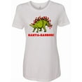 thumbnail image 1 of Inktastic Santa-saurus Christmas Dinosaur Women's T-Shirt, 1 of 5