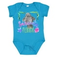 thumbnail image 1 of Inktastic Sarasota Florida Cute Swimming Manatee Boys or Girls Baby Bodysuit, 1 of 5