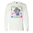 thumbnail image 1 of Inktastic Sarasota Florida Cute Swimming Manatee Long Sleeve T-Shirt, 1 of 5