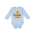 thumbnail image 1 of Inktastic Sarasota Florida Orange in Heart Boys or Girls Long Sleeve Baby Bodysuit, 1 of 5