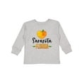 thumbnail image 1 of Inktastic Sarasota Florida Orange in Heart Boys or Girls Long Sleeve Toddler T-Shirt, 1 of 5