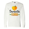 thumbnail image 1 of Inktastic Sarasota Florida Orange in Heart Long Sleeve T-Shirt, 1 of 5