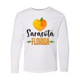 thumbnail image 1 of Inktastic Sarasota Florida Orange in Heart Long Sleeve Youth T-Shirt, 1 of 5