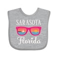 thumbnail image 1 of Inktastic Sarasota Florida Summer Trip Girls Baby Bib, 1 of 4