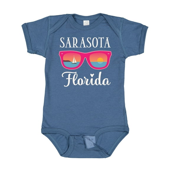 Inktastic Sarasota Florida Summer Trip Girls Baby Bodysuit