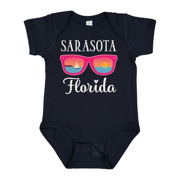 Inktastic Sarasota Florida Summer Trip Girls Baby Bodysuit