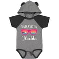 thumbnail image 1 of Inktastic Sarasota Florida Summer Trip Girls Baby Bodysuit, 1 of 5
