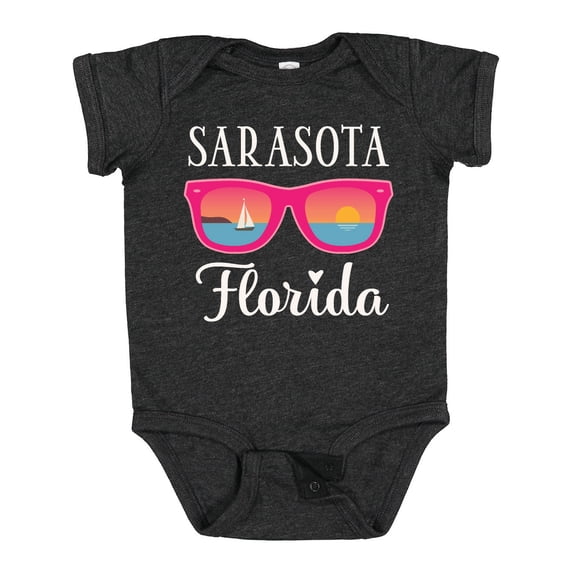 Inktastic Sarasota Florida Summer Trip Girls Baby Bodysuit