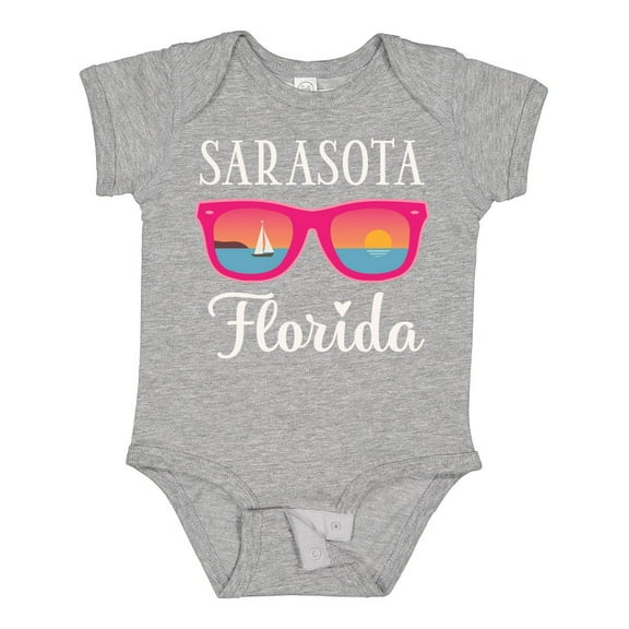 Inktastic Sarasota Florida Summer Trip Girls Baby Bodysuit